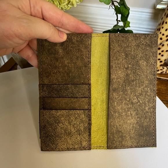 LV Yellow Calf Hair Wallet - Picture 3 of 6